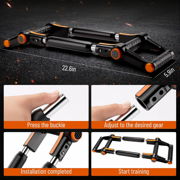 Twister Armtrainer, 3-in-1 Brusttrainer für Männer mit 40-120 lbs/18-55 kg einstellbarem Widerstand