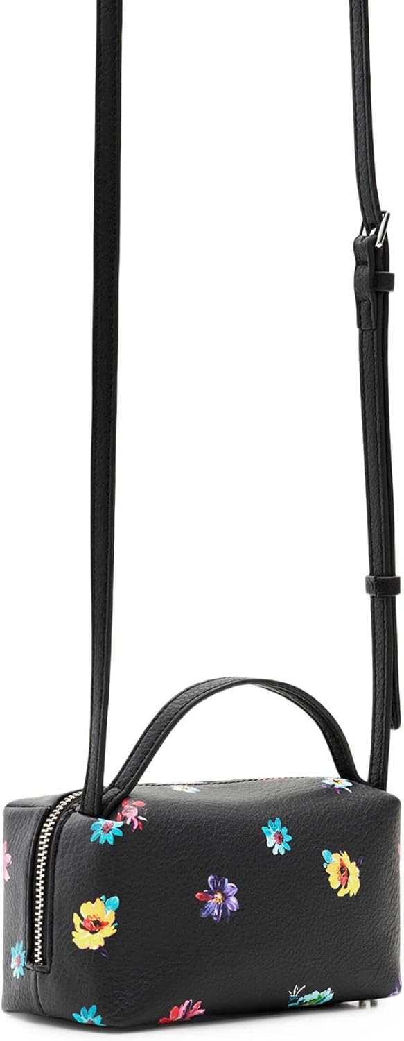 Desigual Damen BOLS_Fresia Detroit 2000 Black Schwarz, Schwarz