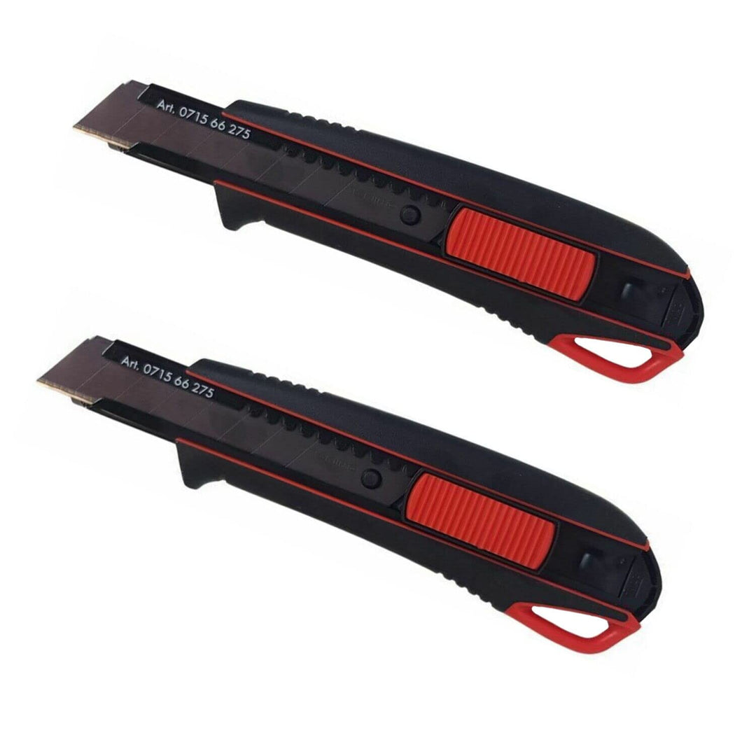 Würth Cuttermesser 2K Griff mit Schieber 18mm inkl. 3 Abbrechklingen, Art.-Nr. 071566 275 (2)