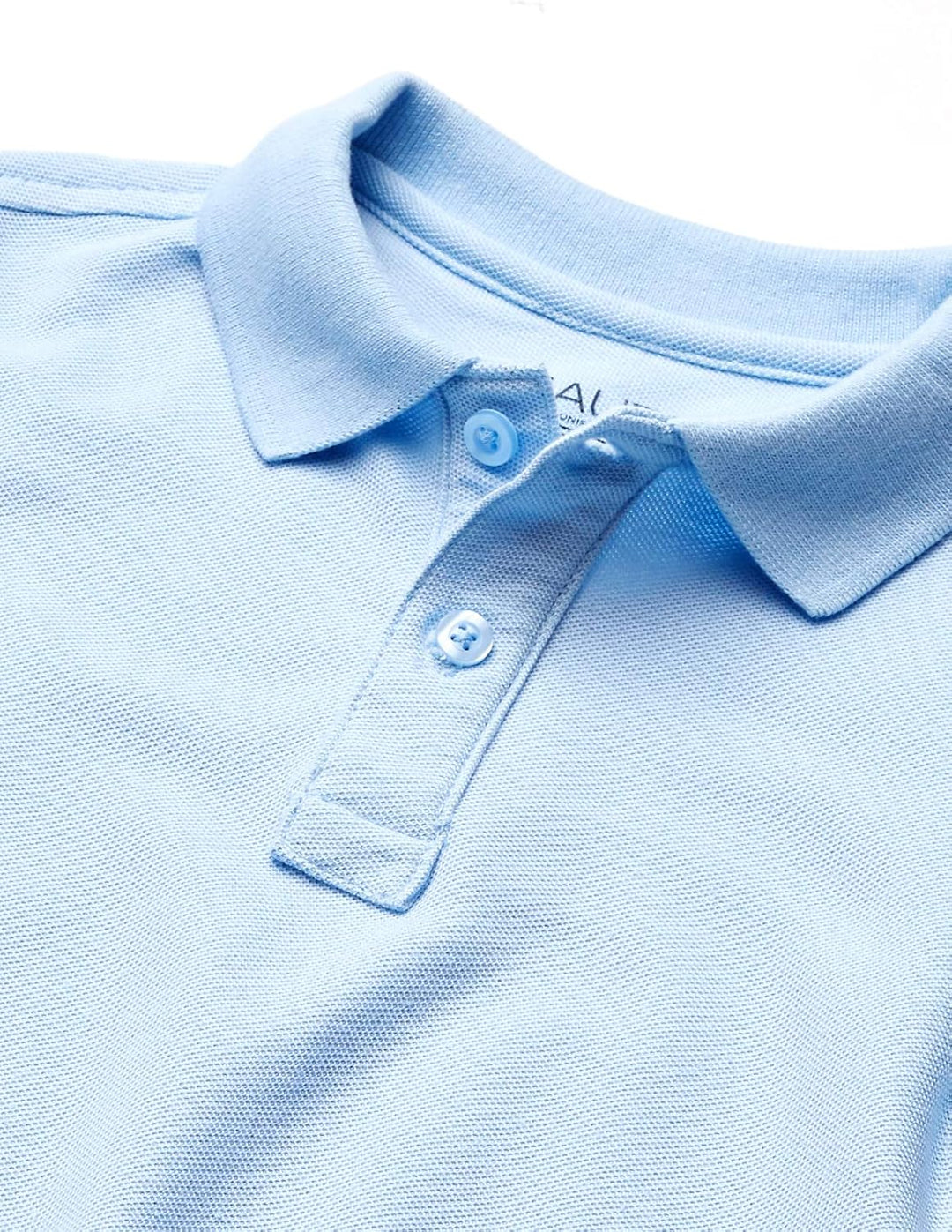 Nautica Jungen School Uniform Short Sleeve Pique Polo Polohemd (1er Pack) S Hellblau, S Hellblau