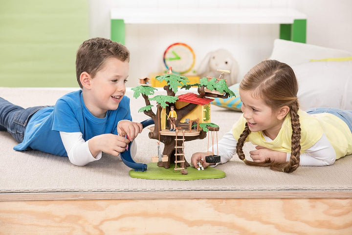 Schleich Farm World 42408 Adventure tree house Single Standardverpackung, Single Standardverpackung