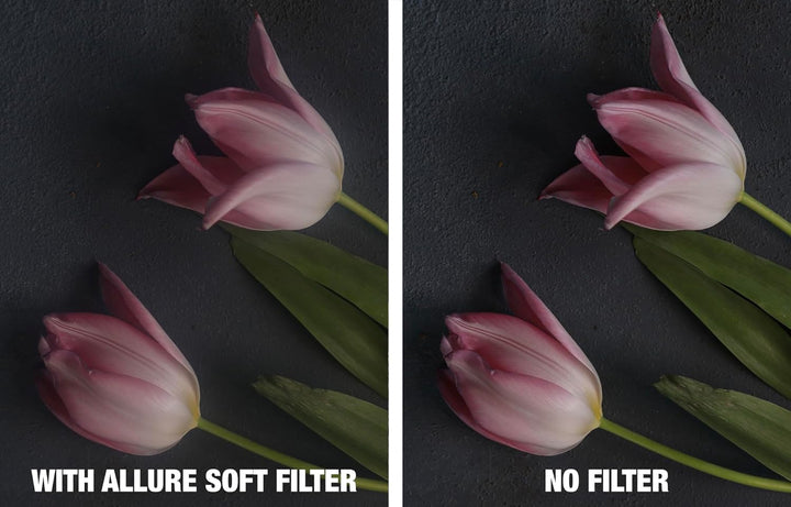 NiSi Filter für Fuji XA70 X100V X100T X100F X100S X100-49mm Allure Soft Filter Schwarz