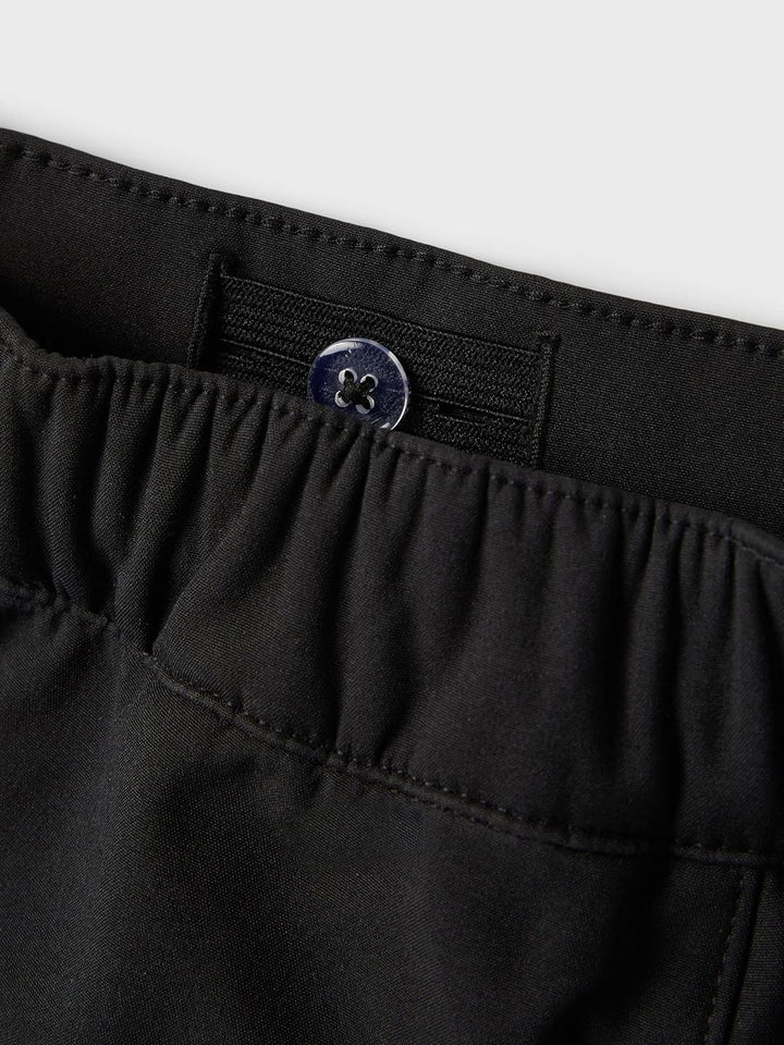 NAME IT Mädchen Nkfalfa Softshell Pant Slim Fo Noos 116 Schwarz, 116 Schwarz