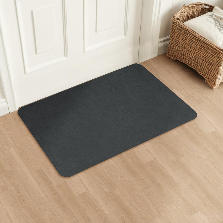 Schmutzfangmatte 60x90cm,Superdünn Innen Fussmatte,Saugfähiges Rutschfester Teppich,strapazierfähige