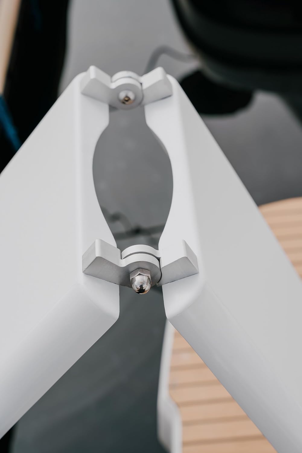 Poseidon Seamarkt Faltbare Carbon-Gangway | 200 cm | UV-geschützt | rutschfeste Unterseite | Tragkra