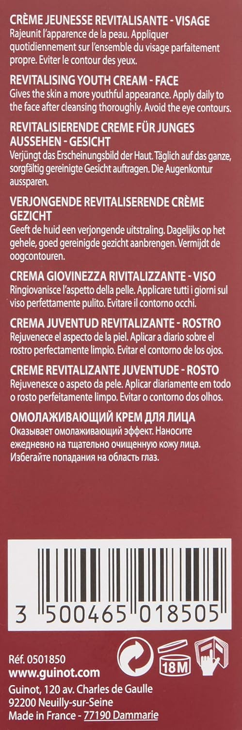 Guinot Longue Vie Homme Creme, 1er Pack (1 x 50 ml)