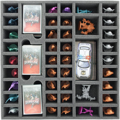 Feldherr Schaumstoff-Set kompatibel mit Zombicide Staffel 2 Prison Outbreak