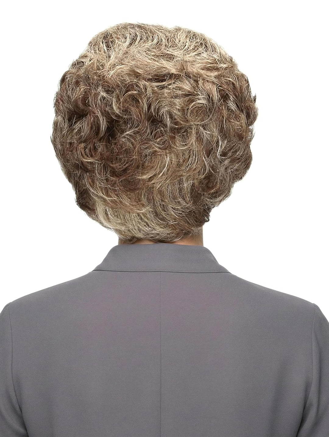 Perücke "Bärbel" Dunkelaschblond/Lichtblond gesträhnt, Dunkelaschblond/Lichtblond gesträhnt