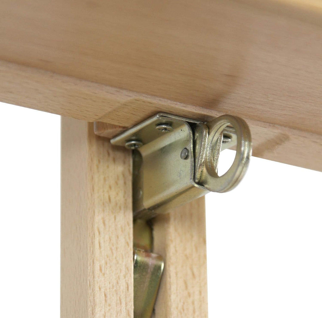 Paintersisters Atelier-Staffelei ARTA - stabile Studio-Staffelei mit H-Fuss aus Buchenholz FSC®, für