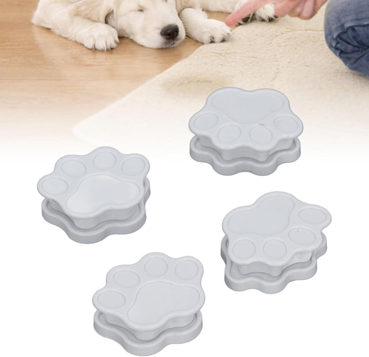 4 Stück Pinkel-Pad-Halter für Hunde, Starke Magnete, Töpfchen-Trainings-Pad-Halter, Indoor-Töpfchen-
