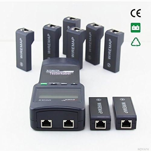 KALEA-INFORMATIQUE Professionelles Testgerät für RJ45-Ethernet-Netzwerke. Zeigt den Verdrahtungsplan