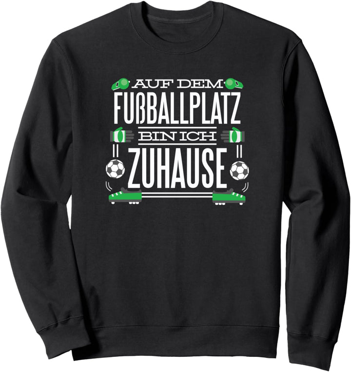 Fussballplatz Fussball Sport Sweatshirt