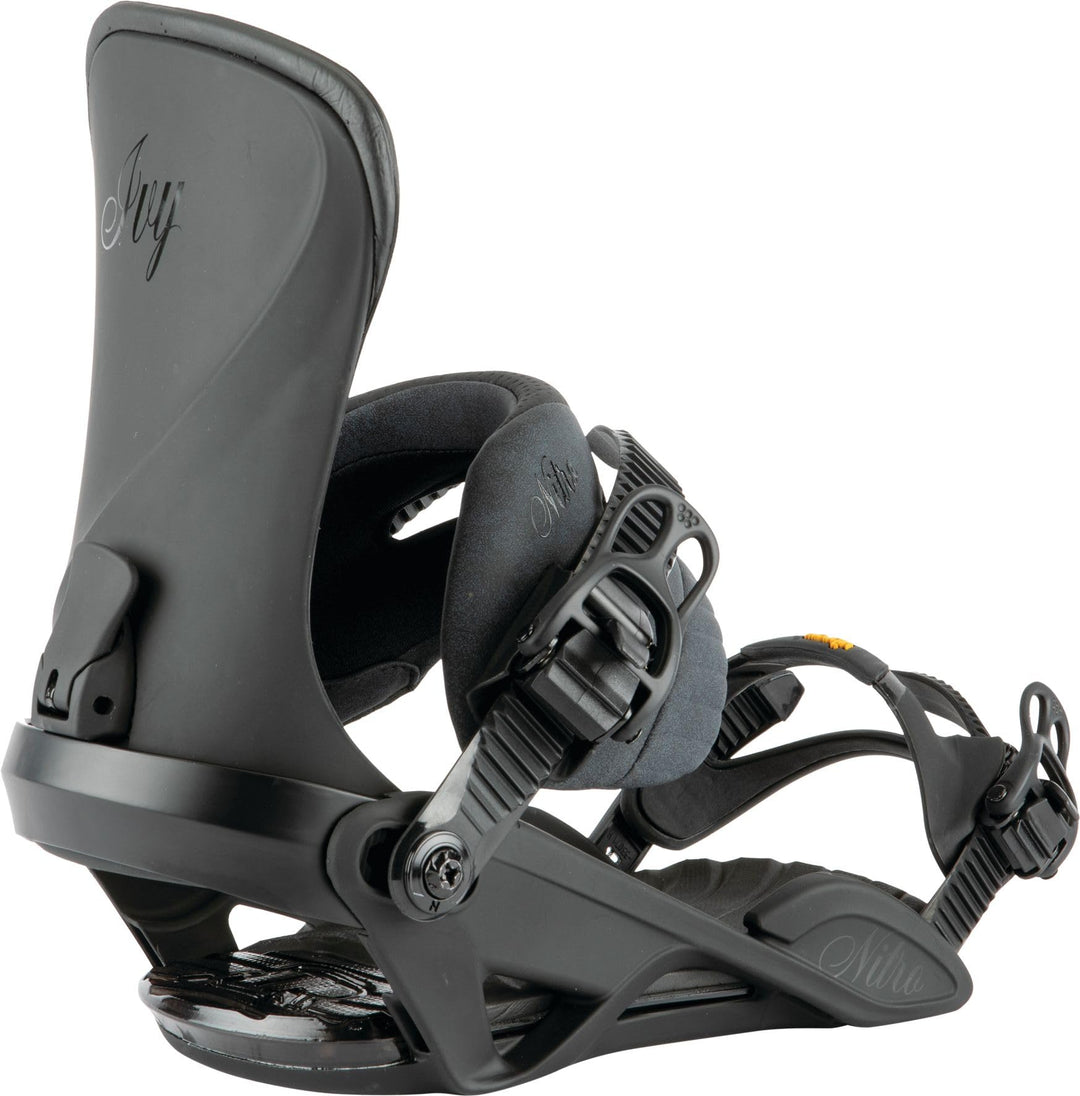 Nitro Snowboards Damen IVY '22 All Mountain Freestyle Freeride Bindung Snowboardbindung ULTRA BLACK,