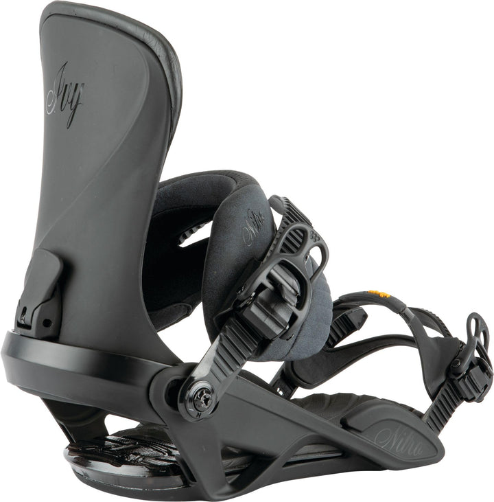 Nitro Snowboards Damen IVY '22 All Mountain Freestyle Freeride Bindung Snowboardbindung ULTRA BLACK,