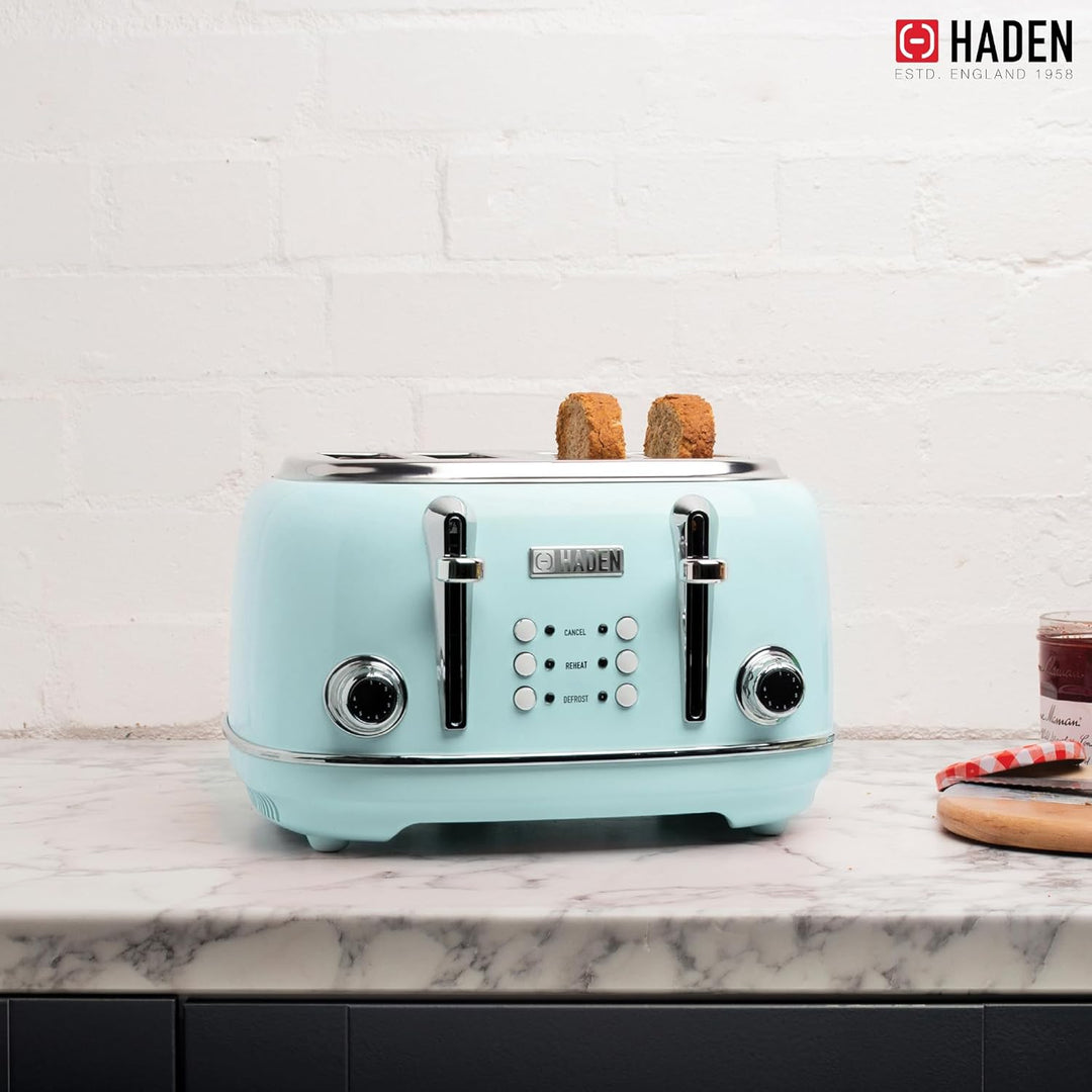 Haden Heritage 4 Scheiben Toaster (Turquoise), Turquoise