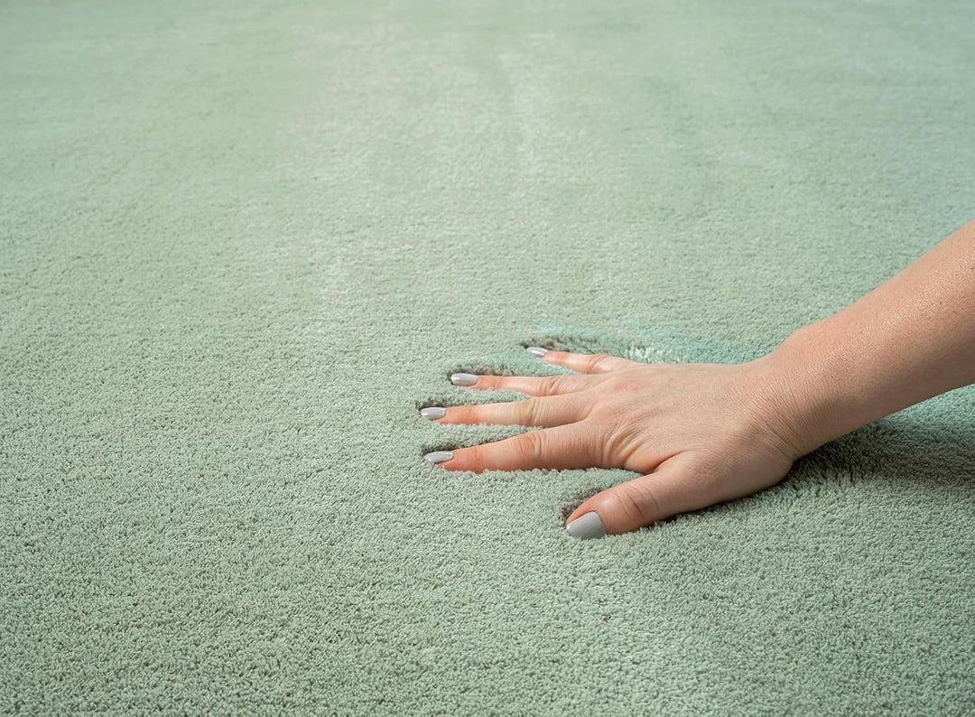 the carpet Relax – Superweiches Badezimmerteppich, Flauschige Badematte in Felloptik, rutschfest & W