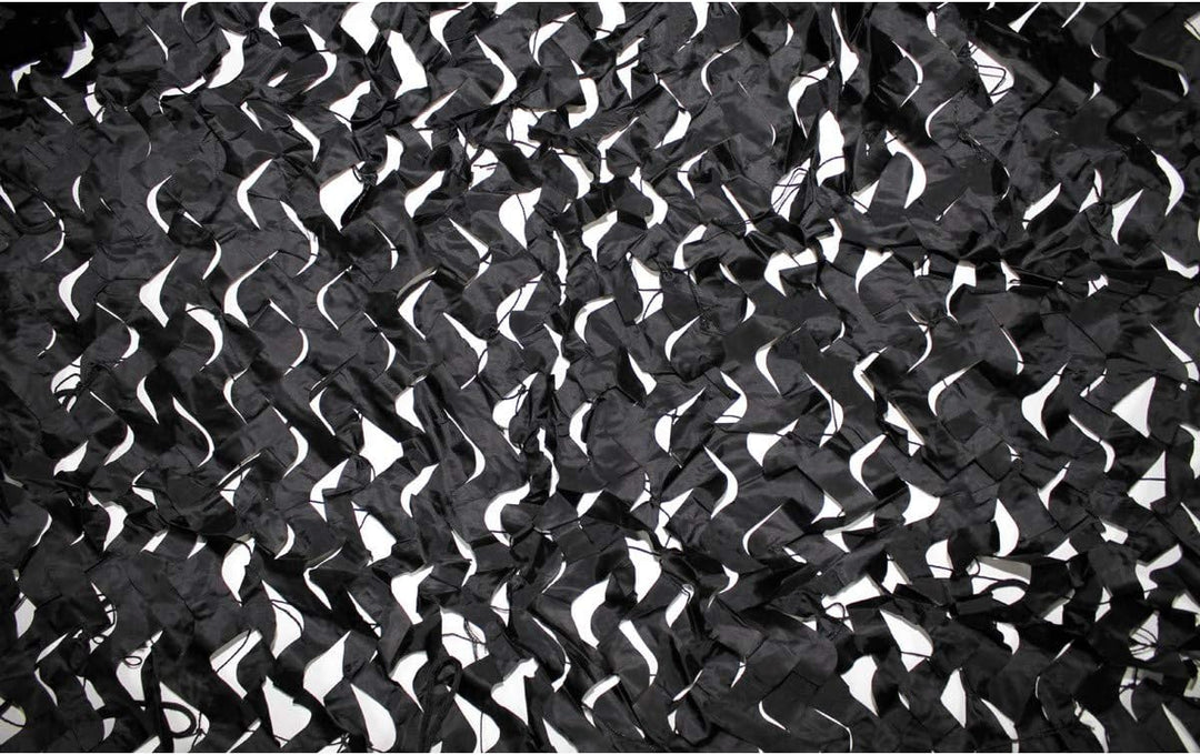 Tarnnetz, 3 x 2 m, "Basic", schwarz, mit PVC-Tragebeutel