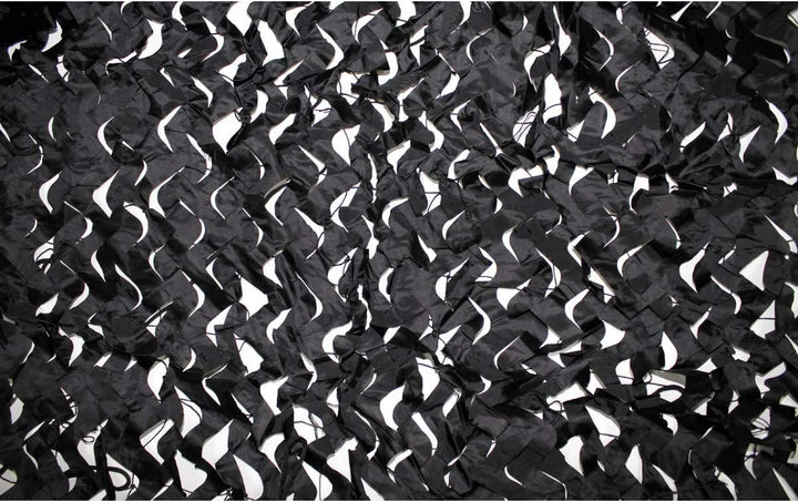 Tarnnetz, 3 x 2 m, "Basic", schwarz, mit PVC-Tragebeutel