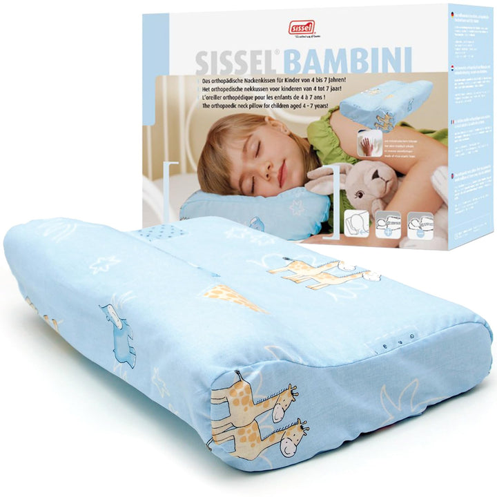 SISSEL Nackenkissen Bambini, inkl. Bezug, Mehrfarbig