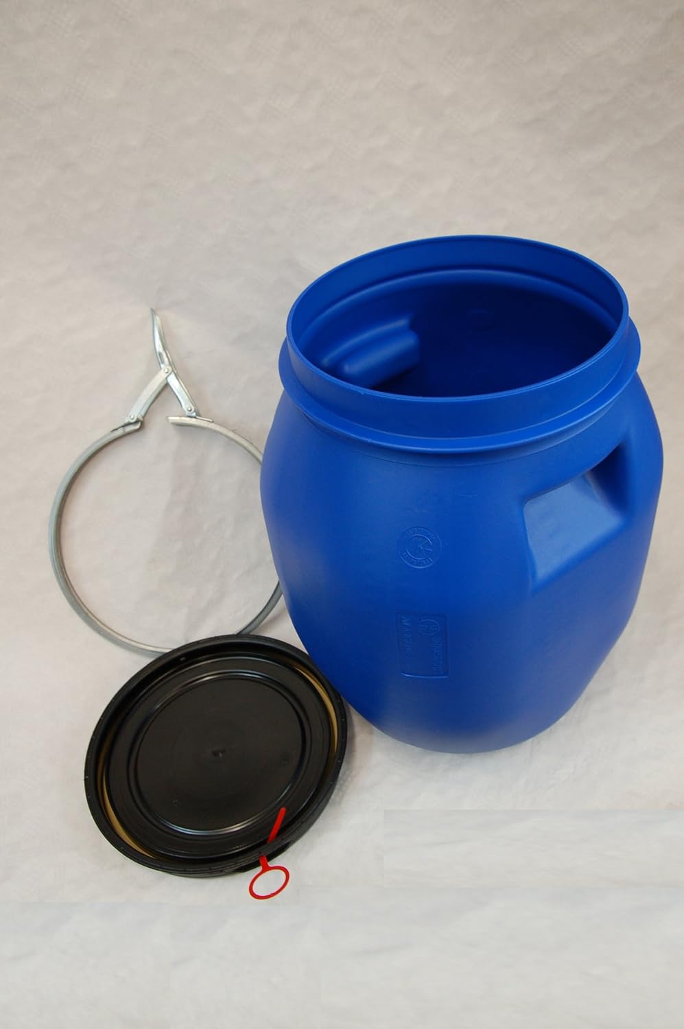 Deckelfass 30 Liter Behälter Tonne Fass Spannverschluss