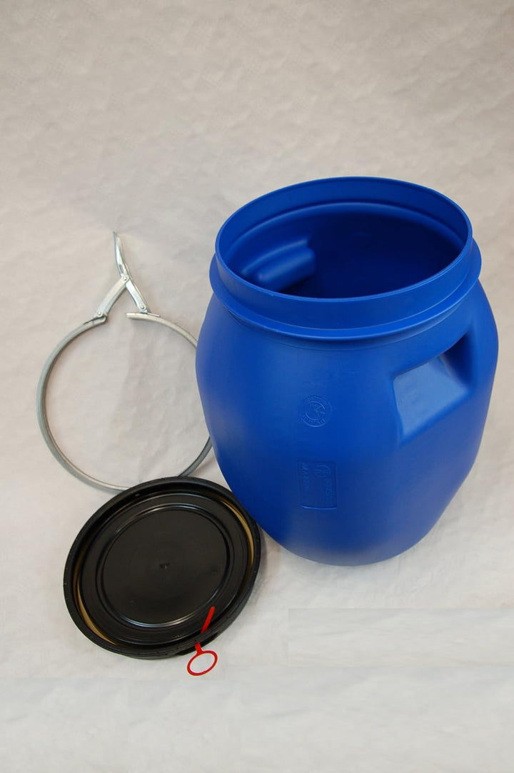 Deckelfass 30 Liter Behälter Tonne Fass Spannverschluss