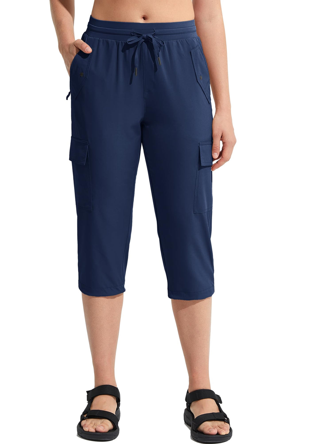 MOCOLY Damen Leichte Atmungsaktive Wanderhose Trekkinghose Outdoor wasserdichte Cargo Hose Kletterho