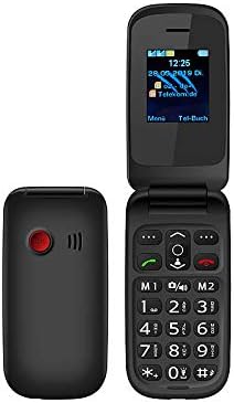 simvalley MOBILE Klapptelefon: Notruf-Klapphandy XL-949 mit Garantruf Easy, Dual-SIM und Bluetooth (