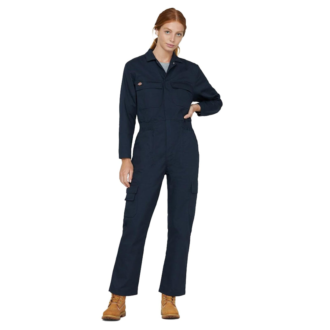 Dickies Damen Everyday-Overall Coverall, Naviablau