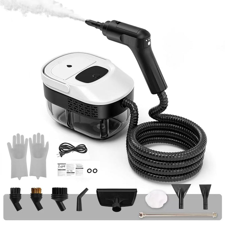 Handdampfreiniger mit 1600ML Wassertank Griff dreistufige Einstellung Hochdruck Klein Tragbarer Damp