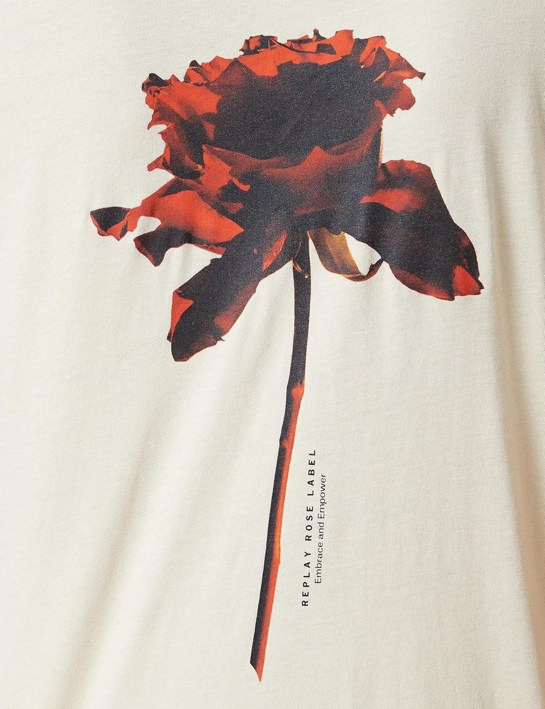 Replay Damen T-Shirt XL 611 Skin, XL 611 Skin
