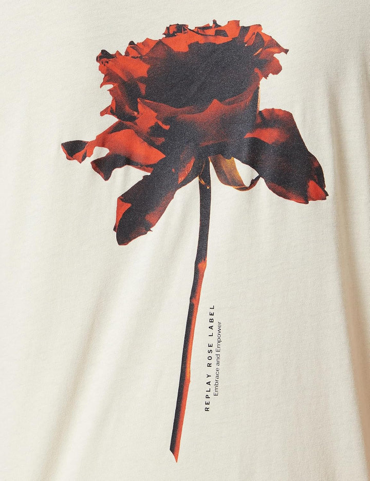Replay Damen T-Shirt XL 611 Skin, XL 611 Skin