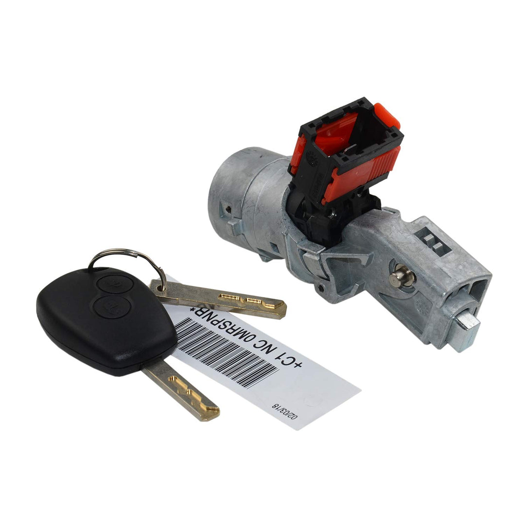 Woosphy Zündschlüsselschalter 4pin 7701208408 8200214168 487004438R Ersatz für Clio 3 Master 3 Kango