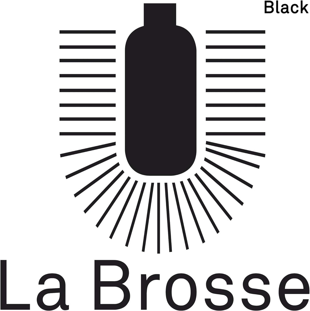 KELA 20253, WC-Bürste und Behälter, WC-Garnitur, Poly, Posidon Schwarz, WC-Bürste