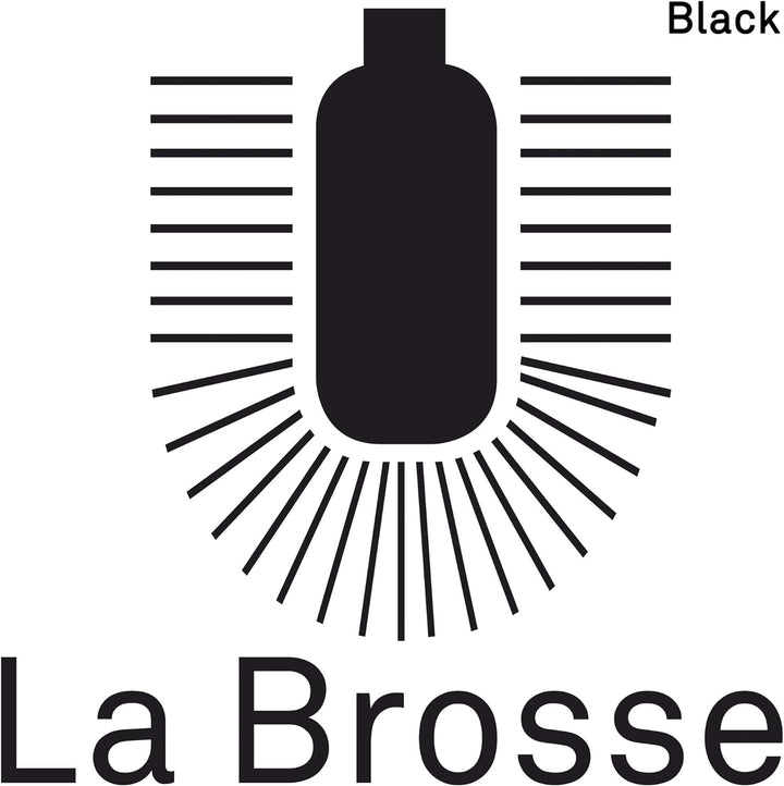 KELA 20253, WC-Bürste und Behälter, WC-Garnitur, Poly, Posidon Schwarz, WC-Bürste