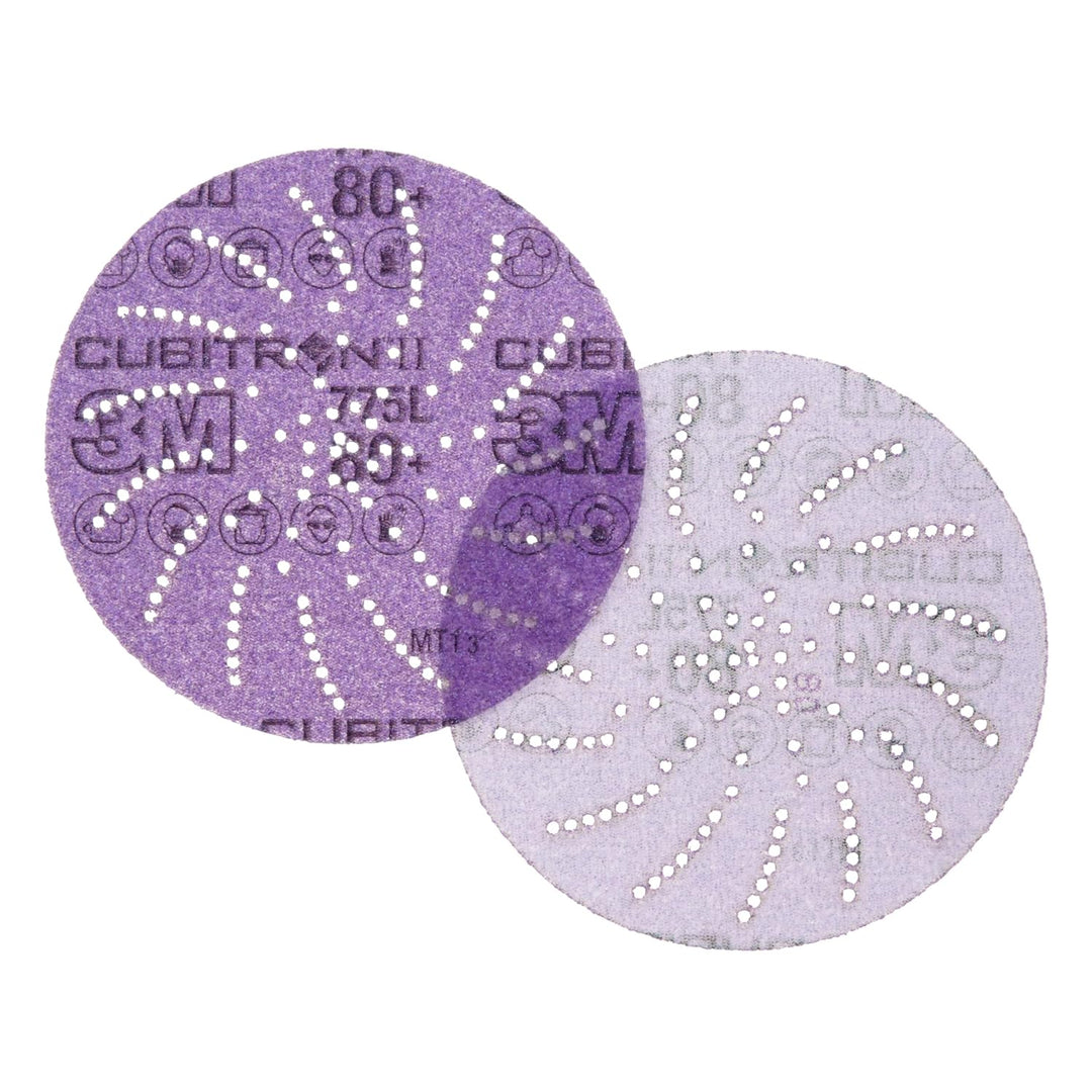 3M Cubitron II Hookit Filmscheibe – Kletthaftende Schleifscheibe mit Präzisions-Keramikkorn – 150 mm