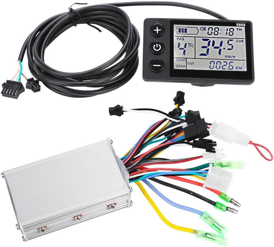 MAGT LCD-Display, 24V-48V Wasserdichtes LCD-Display mit bürstenloser Motorsteuerung für Elektrorolle