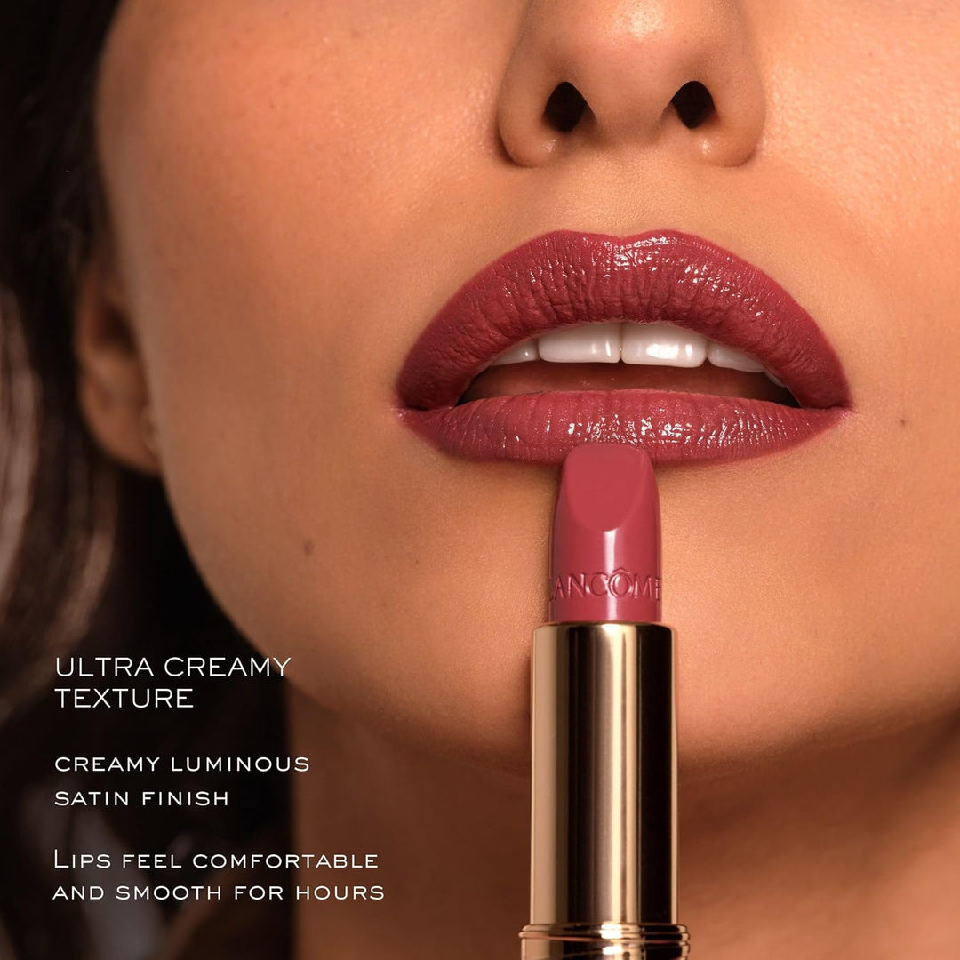 Lancôme L'Absolu Rouge Cream Lippenstift, feuchtigkeitsspendende Formel, für geschmeidige Lippen, ko