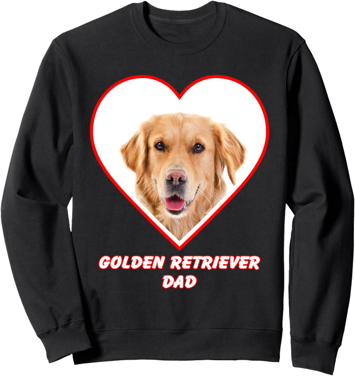 Golden Retriever Dog Dad Sweatshirt