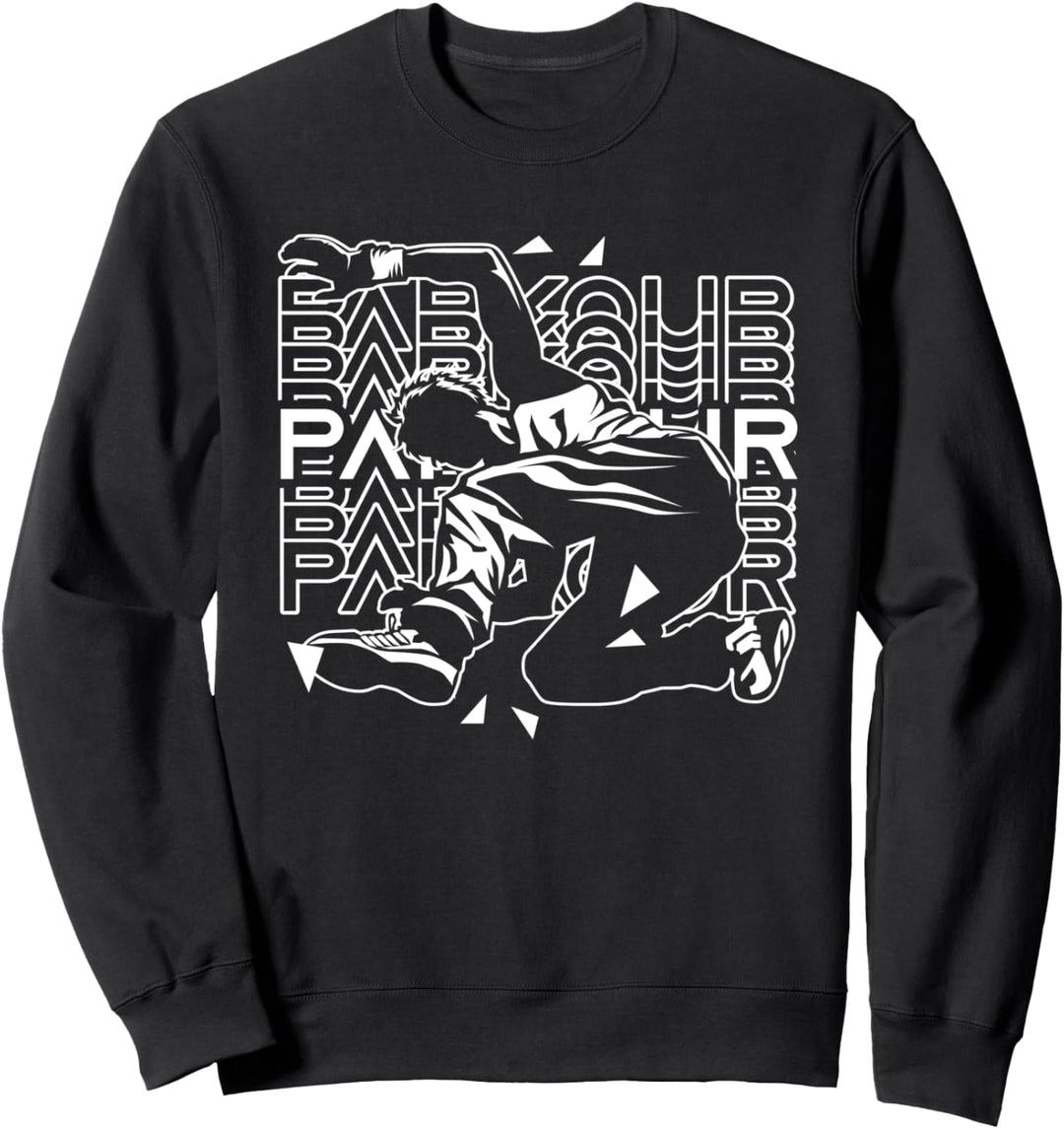 Parkour-Freerunner | Urbanes Freerunning | Freestyle Parkour Sweatshirt