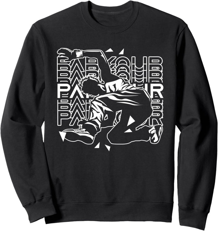 Parkour-Freerunner | Urbanes Freerunning | Freestyle Parkour Sweatshirt