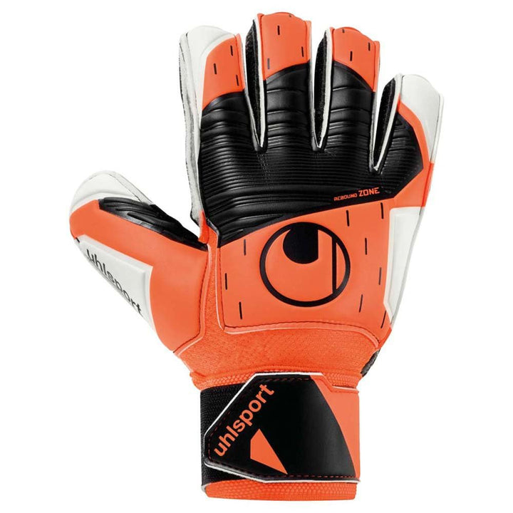 uhlsport Unisex – Erwachsene Resist Torwarthandschuhe 10 fluo orange/weiss/schwarz, 10 fluo orange/w