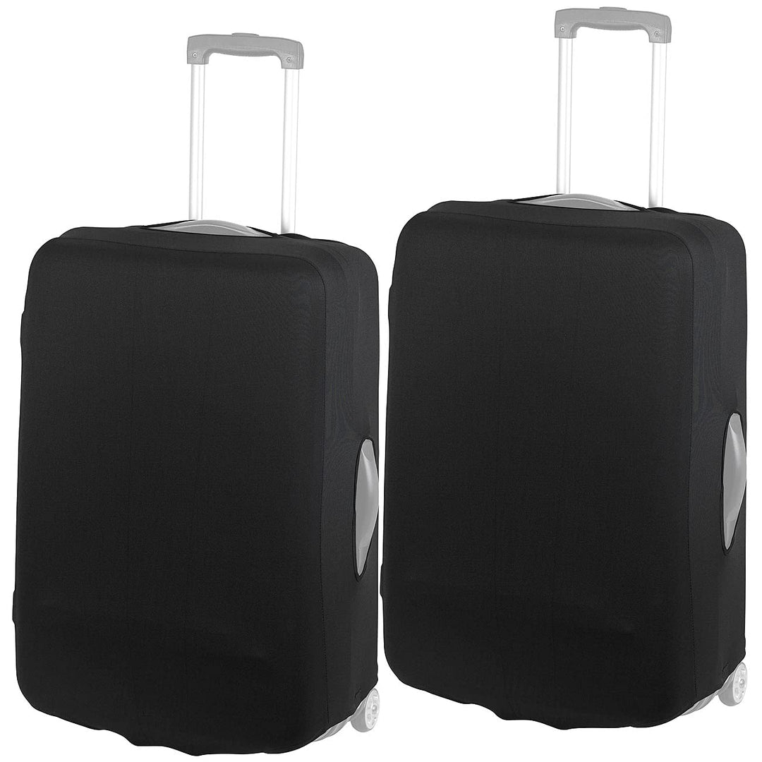 Xcase Kofferschutzhüllen: 2er-Set elastische Schutzhülle für Koffer bis 66 cm Höhe, XL (Reisekoffer-