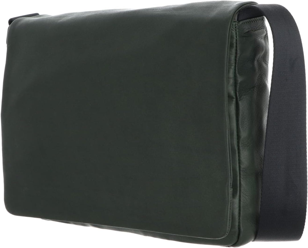Leonhard Heyden Den Haag - Umhängetasche M Leder 32 cm Olive, Olive