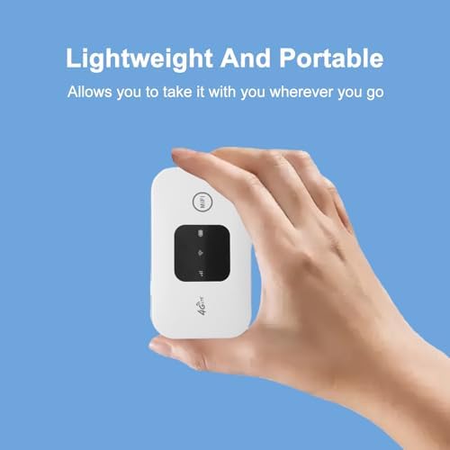 Mobile WiFi Hotspot, Wireless Portable Travel Outer Unterstützt 10 Benutzer gleichzeitig, Pocket WiF