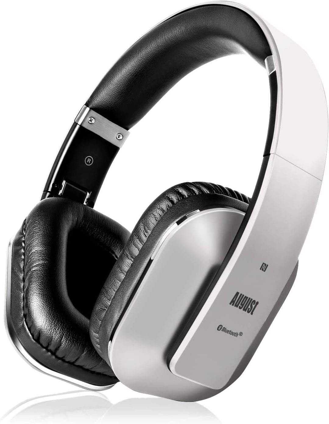 August EP650 - Bluetooth Kopfhörer v4.2 NFC mit aptX Low Latency - Stereo Over Ear Headphones mit Au