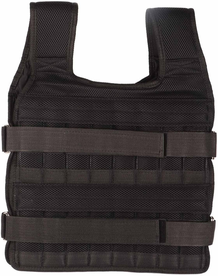 Generic Gewichtsweste, Atmungsaktive Mesh-Jacke für 15 Kg, für Krafttraining, Fitness, Verstellbare