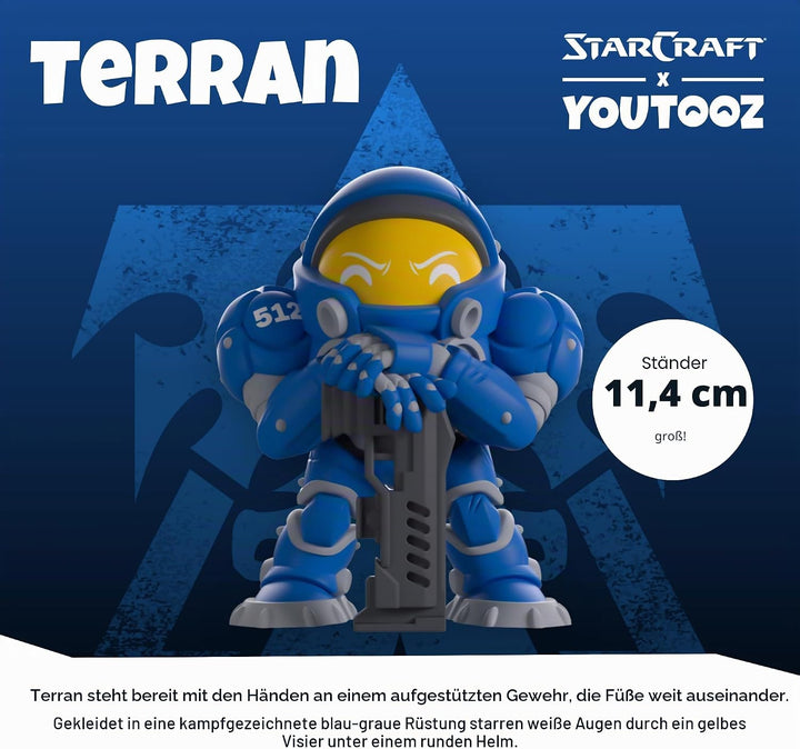 Youtooz Terranische Actionfigur, Realistisch