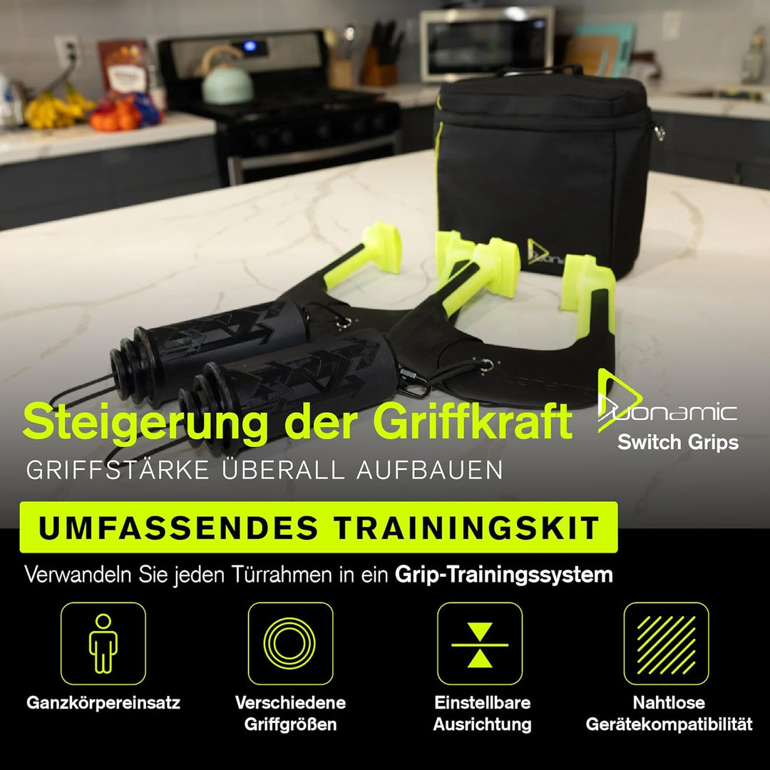 Duonamic Eleviia Tragbare Klimmzugstange Türrahmen ohne Schrauben für Reisen, Arbeit oder zu Hause -
