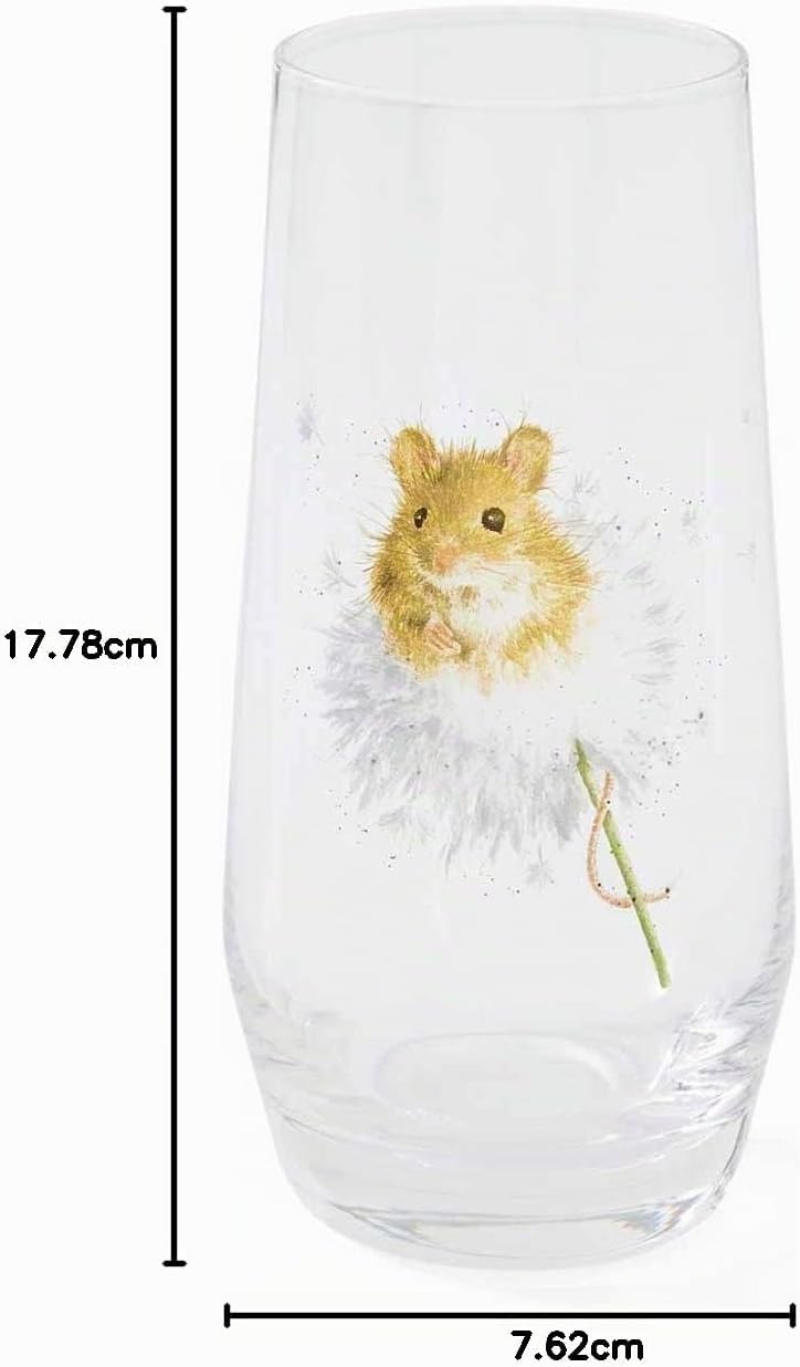 Wrendale Designs – "Set of 4" Country Animal Hi-Ball Gläser