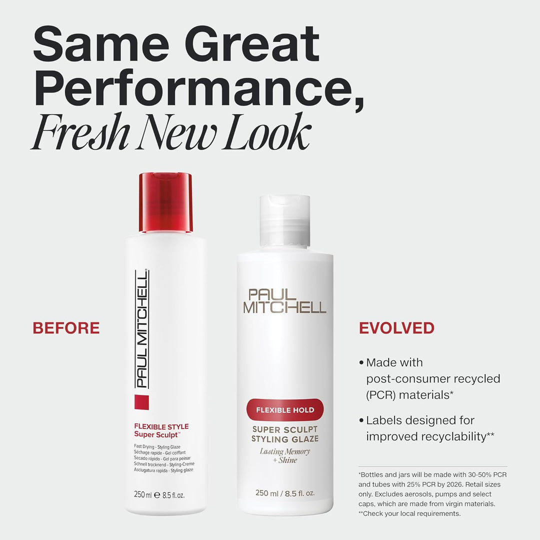 Paul Mitchell Super Sculpt - Styling-Gel in Friseur-Qualität für flexiblen Halt, Modellier-Fluid ver